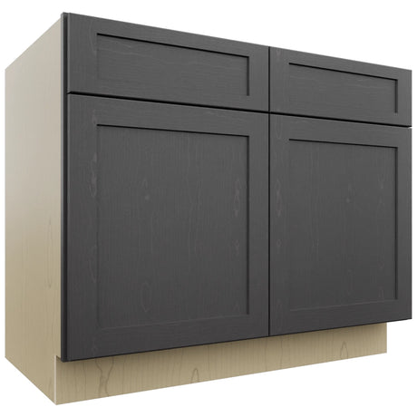 Fabuwood Galaxy Cobblestone B42 Base Standard Cabinet, Front View