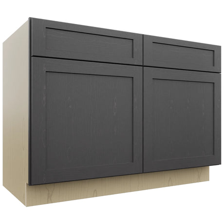 Fabuwood Galaxy Cobblestone B48 Base Standard Cabinet, Front View