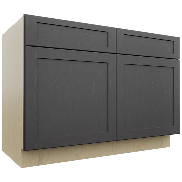Fabuwood Galaxy Cobblestone B48 Base Standard Cabinet, Front View