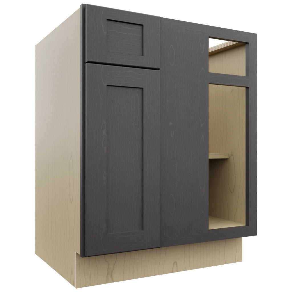 Fabuwood Galaxy Cobblestone BLB36/39 Base Corner Blind Cabinet, Front View