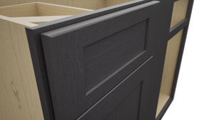 Fabuwood Galaxy Cobblestone BLB42/45 Base Corner Blind Cabinet, Detail View