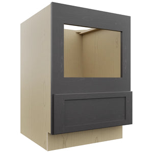 Fabuwood Galaxy Cobblestone BMC24 Base Microwave Cabinet, Front View