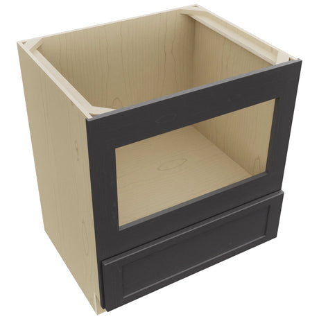 Fabuwood Galaxy Cobblestone BMC30 Base Microwave Cabinet, Top View