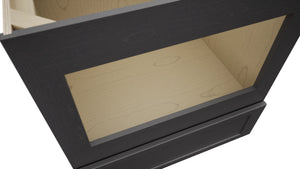 Fabuwood Galaxy Cobblestone BMC30 Base Microwave Cabinet, Detail View