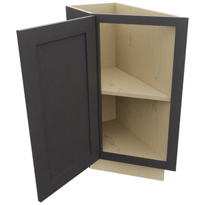 Fabuwood Galaxy Cobblestone BTL12 Base Transitional Cabinet, Open View