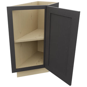 Fabuwood Galaxy Cobblestone BTR12 Base Transitional Cabinet, Open View