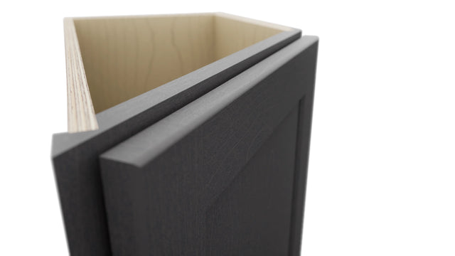 Fabuwood Galaxy Cobblestone BTR12 Base Transitional Cabinet, Detail View
