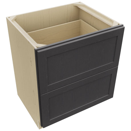 Fabuwood Galaxy Cobblestone DB30-2 Base 2 Drawers Cabinet, Top View