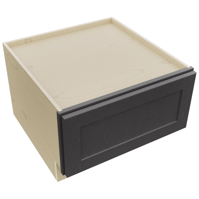 Fabuwood Galaxy Cobblestone DBS24 Base Bench Seat Cabinet, Top View