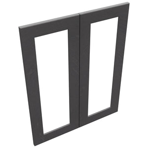 Fabuwood Galaxy Cobblestone DS DFG2430 Wall Prepped Door, Top View