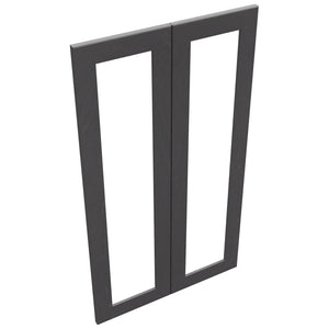 Fabuwood Galaxy Cobblestone DS DFG2442 Wall Prepped Door, Top View