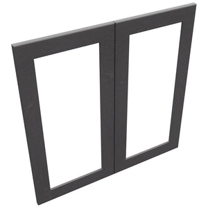Fabuwood Galaxy Cobblestone DS DFG3030 Wall Prepped Door, Top View