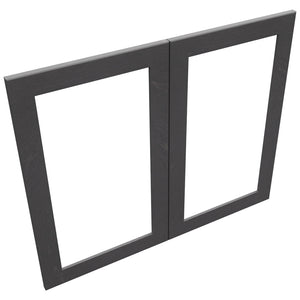 Fabuwood Galaxy Cobblestone DS DFG3630 Wall Prepped Door, Top View
