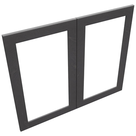 Fabuwood Galaxy Cobblestone DS DFG3630 Wall Prepped Door, Top View