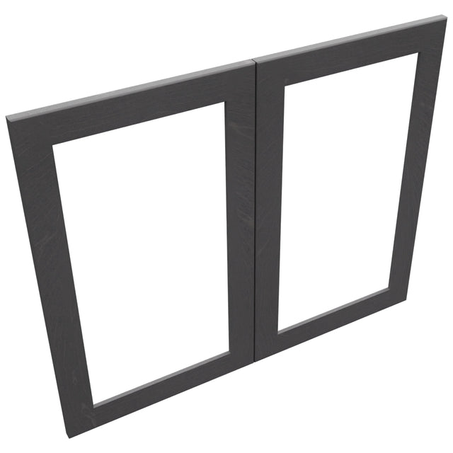 Fabuwood Galaxy Cobblestone DS DFG3630 Wall Prepped Door, Top View