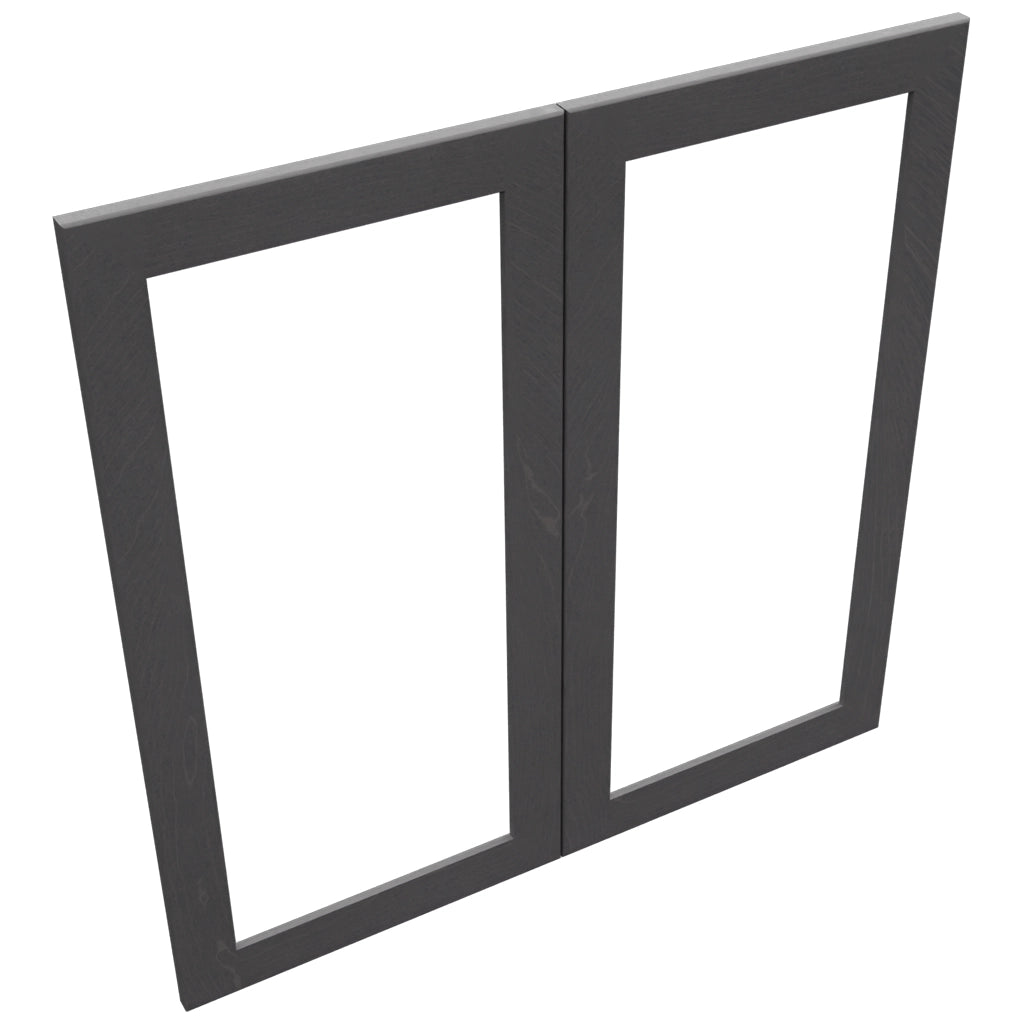 Fabuwood Galaxy Cobblestone DS DFG3636 Wall Prepped Door, Top View