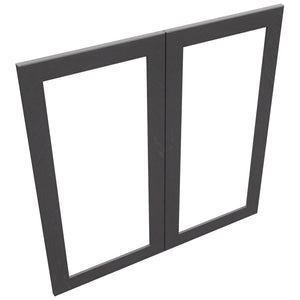 Fabuwood Galaxy Cobblestone DS DFG3636 Wall Prepped Door, Top View