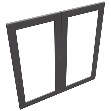 Fabuwood Galaxy Cobblestone DS DFG3636 Wall Prepped Door, Top View