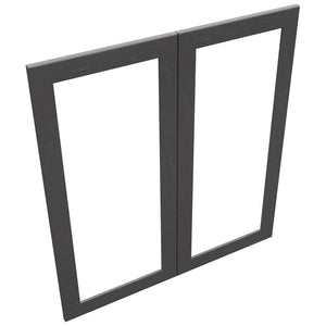 Fabuwood Galaxy Cobblestone DS DFG3639 Wall Prepped Door, Top View