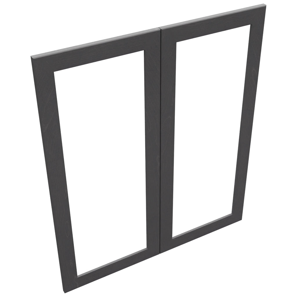Fabuwood Galaxy Cobblestone DS DFG3642 Wall Prepped Door, Top View