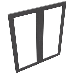 Fabuwood Galaxy Cobblestone DS DFG3642 Wall Prepped Door, Top View