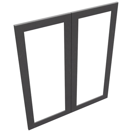 Fabuwood Galaxy Cobblestone DS DFG3642 Wall Prepped Door, Top View