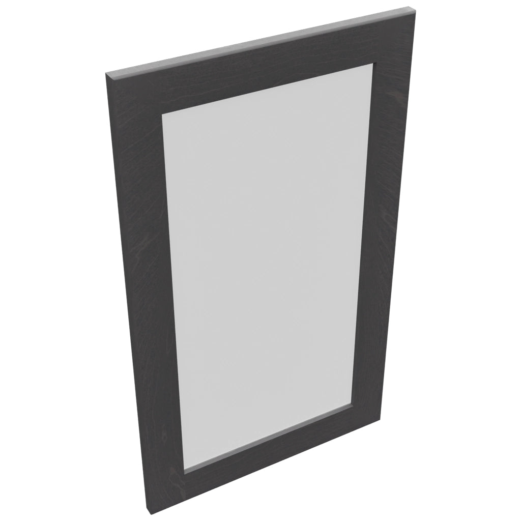 Fabuwood Galaxy Cobblestone DS GDW1830 Wall Glass Door, Top View