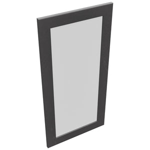 Fabuwood Galaxy Cobblestone DS GDW1836 Wall Glass Door, Top View