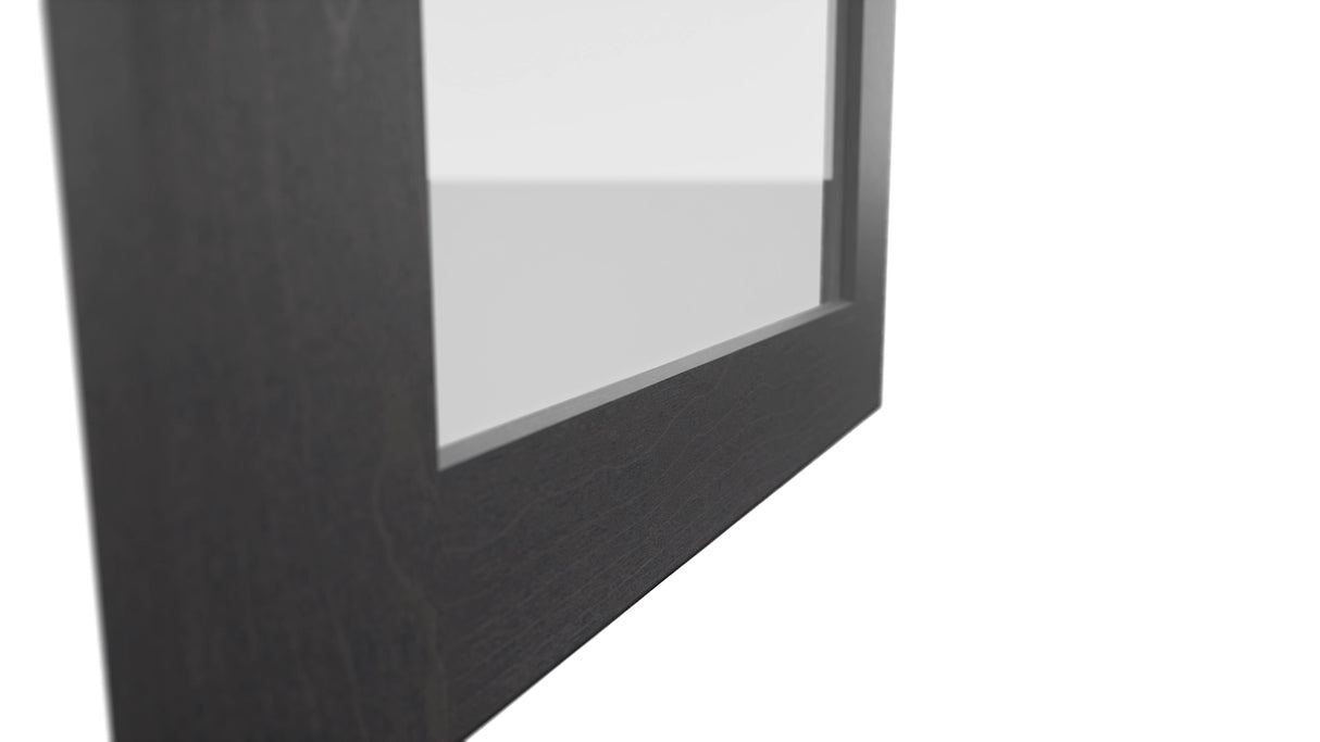 Fabuwood Galaxy Cobblestone DS GDW1839 Wall Glass Door, Detail View