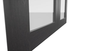 Fabuwood Galaxy Cobblestone DS GDW3042 Wall Glass Door, Detail View