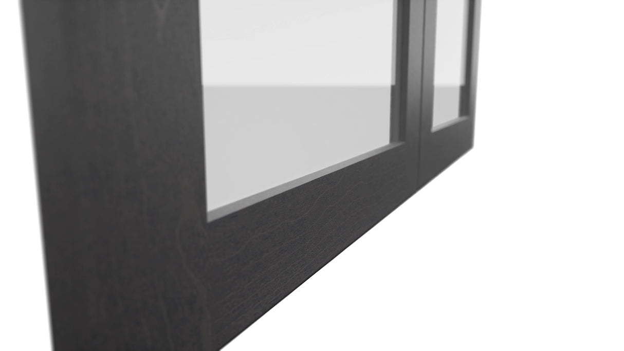 Fabuwood Galaxy Cobblestone DS GDW3639 Wall Glass Door, Detail View