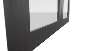 Fabuwood Galaxy Cobblestone DS GDW3639 Wall Glass Door, Detail View