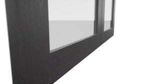 Fabuwood Galaxy Cobblestone DS GDW3642 Wall Glass Door, Detail View