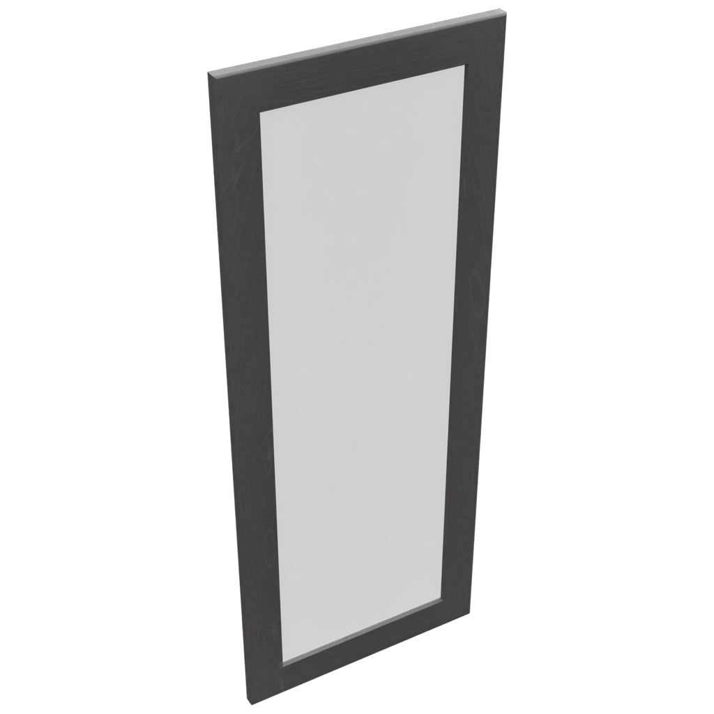 Fabuwood Galaxy Cobblestone DS GDWD1857 Wall Glass Door, Top View