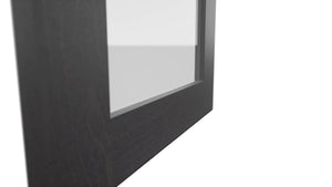 Fabuwood Galaxy Cobblestone DS GDWDC2430 Wall Glass Door, Detail View