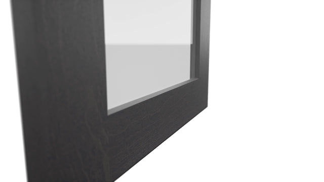 Fabuwood Galaxy Cobblestone DS GDWDC2430 Wall Glass Door, Detail View