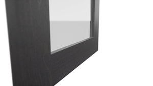 Fabuwood Galaxy Cobblestone DS GDWDC2439 Wall Glass Door, Detail View