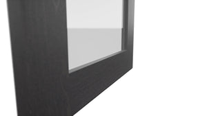 Fabuwood Galaxy Cobblestone DS GDWDC2442 Wall Glass Door, Detail View