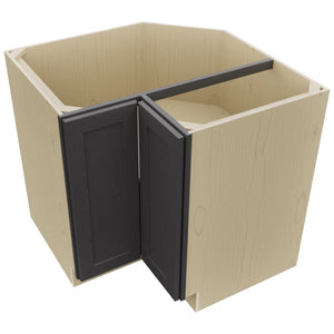 Fabuwood Galaxy Cobblestone ERB36 Base Corner Easy Reach Cabinet, Top View