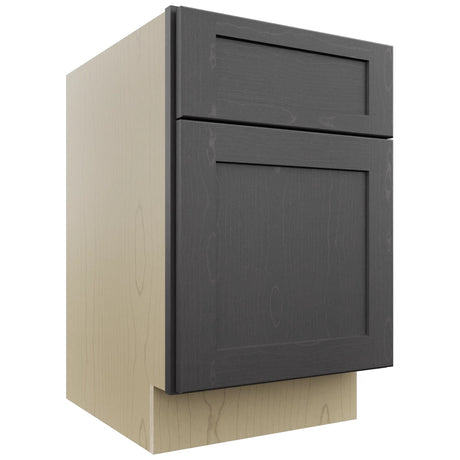 Fabuwood Galaxy Cobblestone FD18 Vanity Desk, Front View