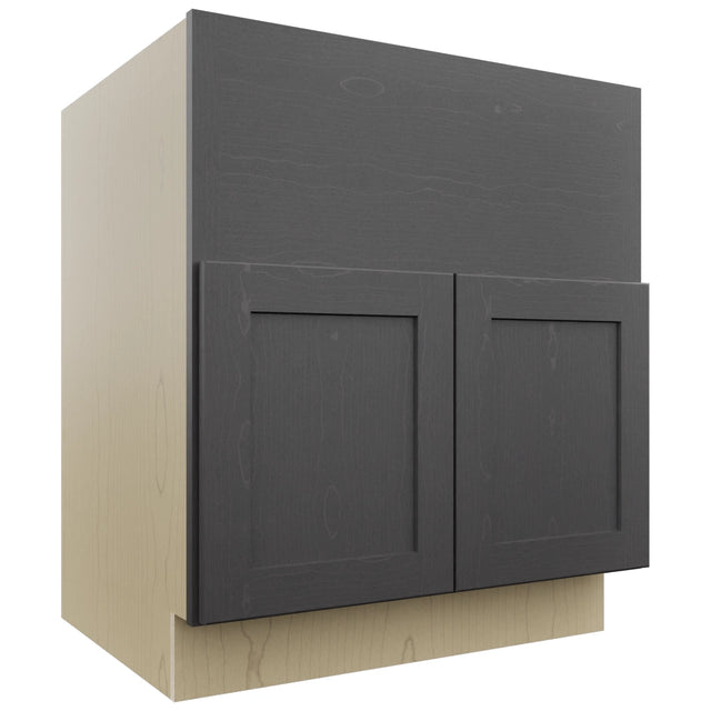 Fabuwood Galaxy Cobblestone FS30 Base Farm Sink Cabinet, Front View