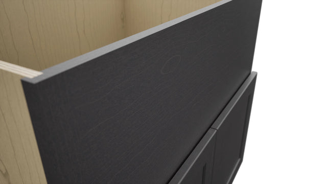 Fabuwood Galaxy Cobblestone FS36 Base Farm Sink Cabinet, Detail View