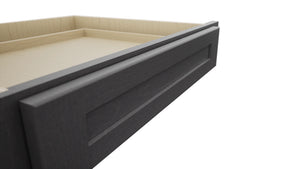 Fabuwood Galaxy Cobblestone KD30 Vanity Desk, Detail View