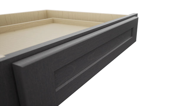 Fabuwood Galaxy Cobblestone KD30 Vanity Desk, Detail View