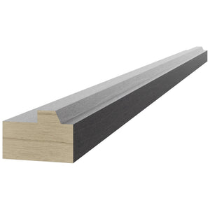 Fabuwood Galaxy Cobblestone LRM Molding, Front View