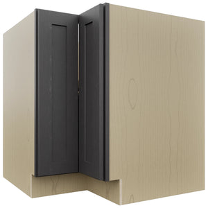 Fabuwood Galaxy Cobblestone LSB33 Base Corner Lazy Susan Cabinet, Front View