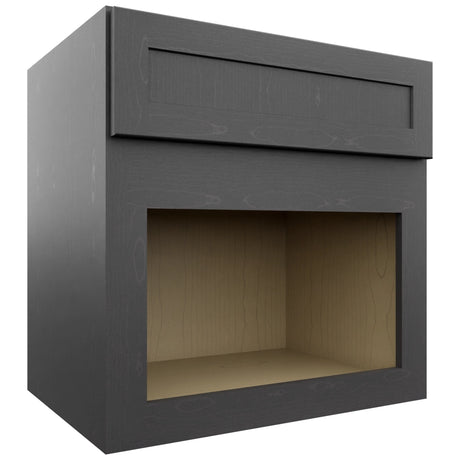 Fabuwood Galaxy Cobblestone MC303021 Wall Microwave Cabinet, Front View