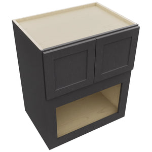 Fabuwood Galaxy Cobblestone MC303621 Wall Microwave Cabinet, Top View