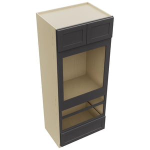 Fabuwood Galaxy Cobblestone OC3384D Tall Oven Cabinet Double, Top View