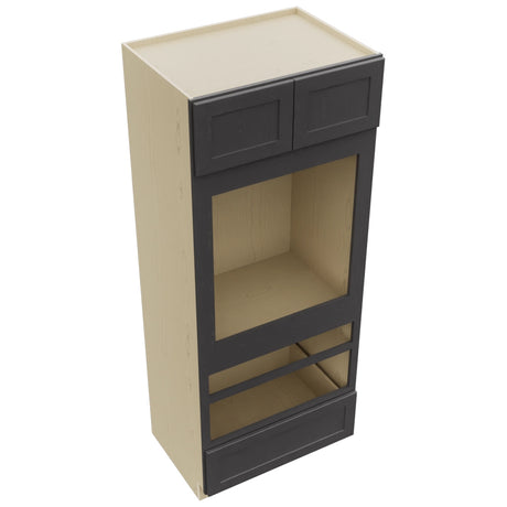 Fabuwood Galaxy Cobblestone OC3384D Tall Oven Cabinet Double, Top View